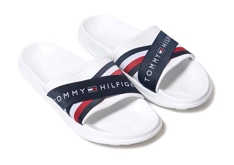 tommy hilfiger sandals mens|tommy hilfiger men's sliders.